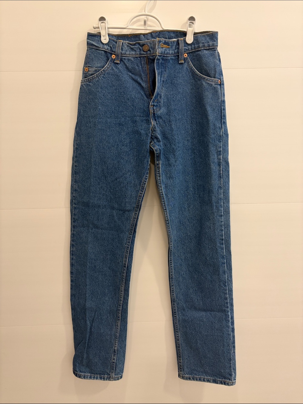 Vintage Levi's 610 Women’s Straight Fit Blue Denim Jeans